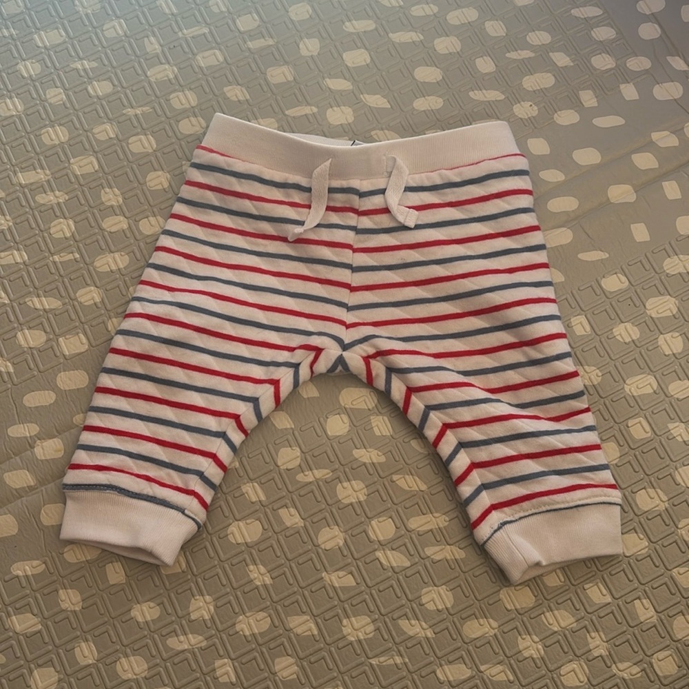 JANIE and JACK striped 3-6months pants